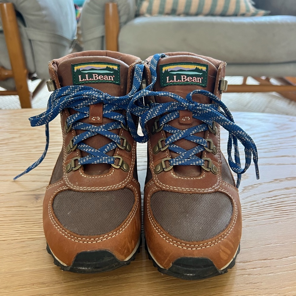 L.L. Bean leather hiking boots size 6.5